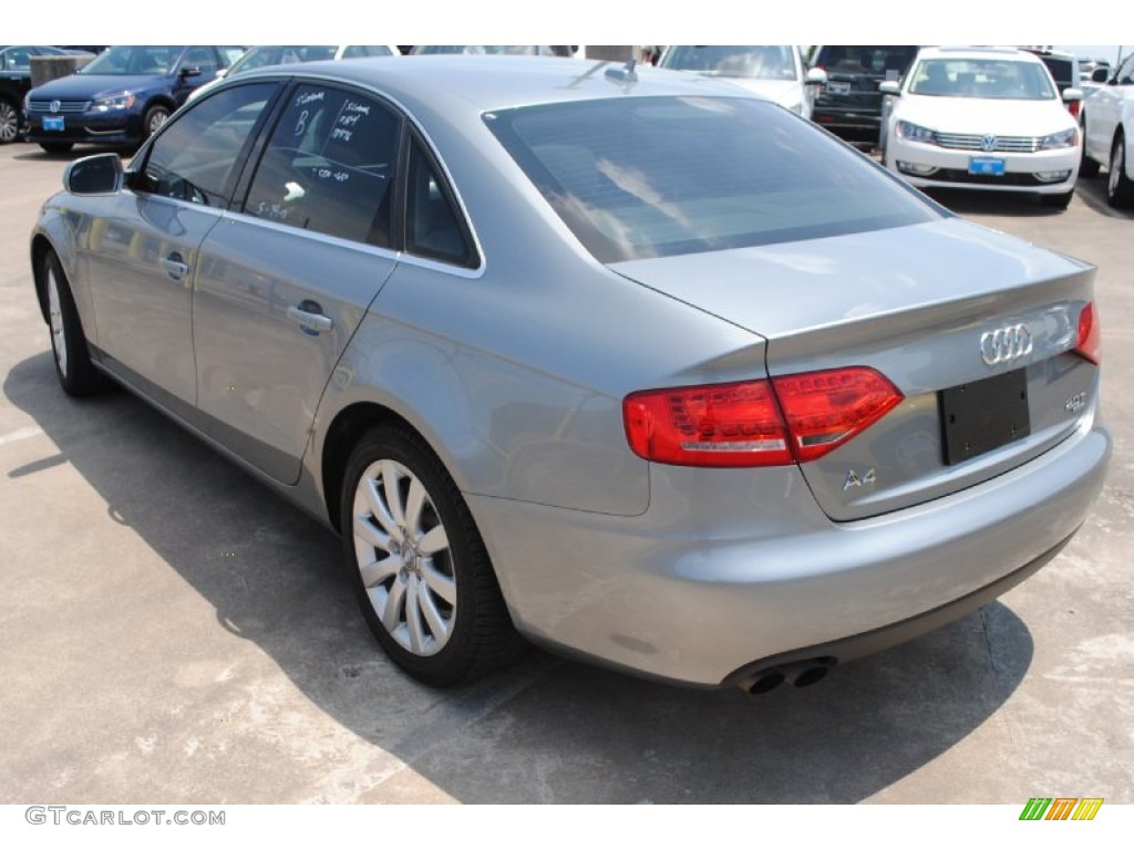 2011 A4 2.0T quattro Sedan - Quartz Grey Metallic / Cardamom Beige photo #8