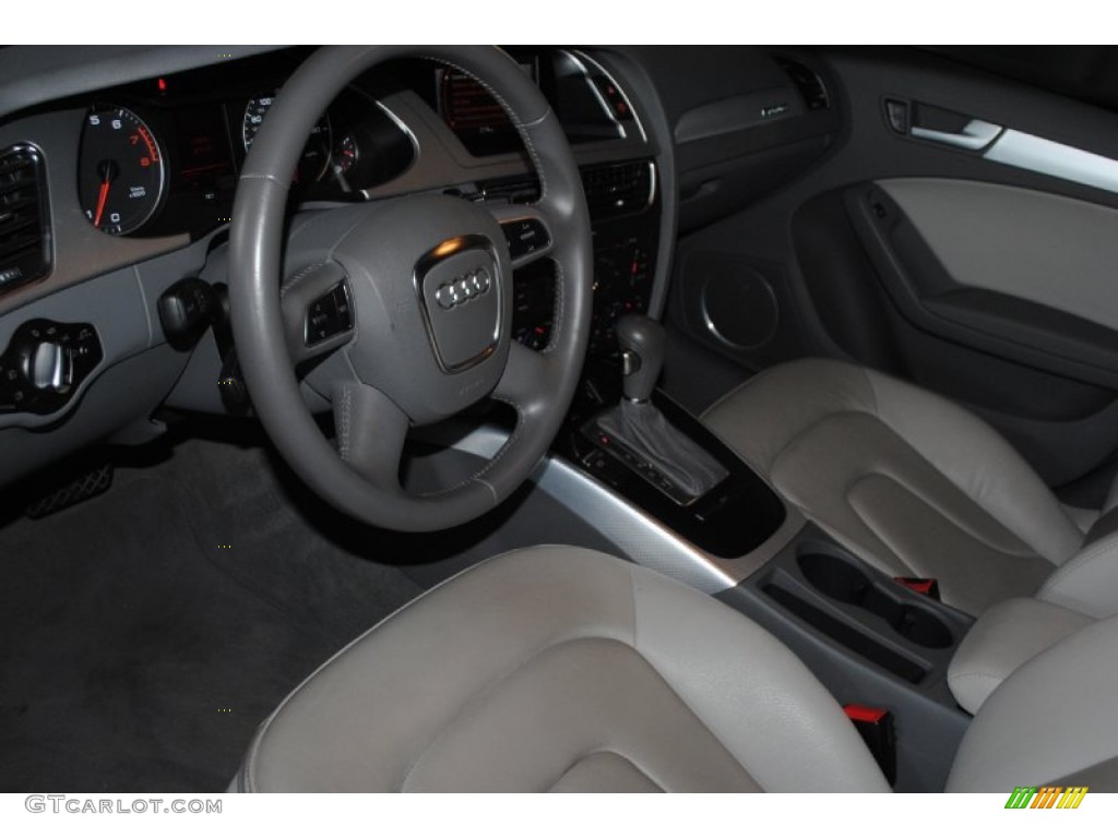 Cardamom Beige Interior 2011 Audi A4 2.0T quattro Sedan Photo #81114466