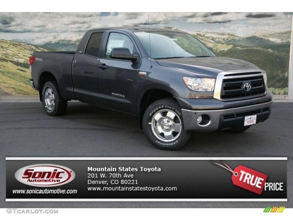 2013 Tundra SR5 TRD Double Cab 4x4 - Magnetic Gray Metallic / Graphite photo #1