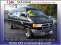 2001 Black Dodge Ram Van 1500 Passenger Conversion  photo #4