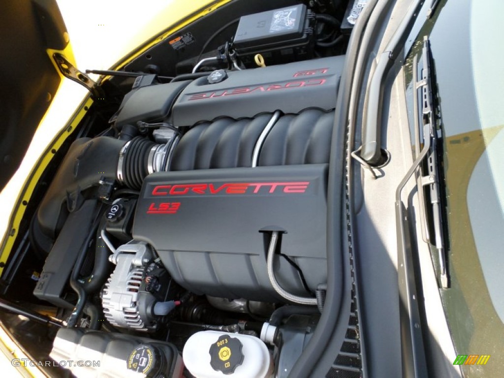 2012 Chevrolet Corvette Grand Sport Coupe 6.2 Liter OHV 16-Valve LS3 V8 Engine Photo #81114965
