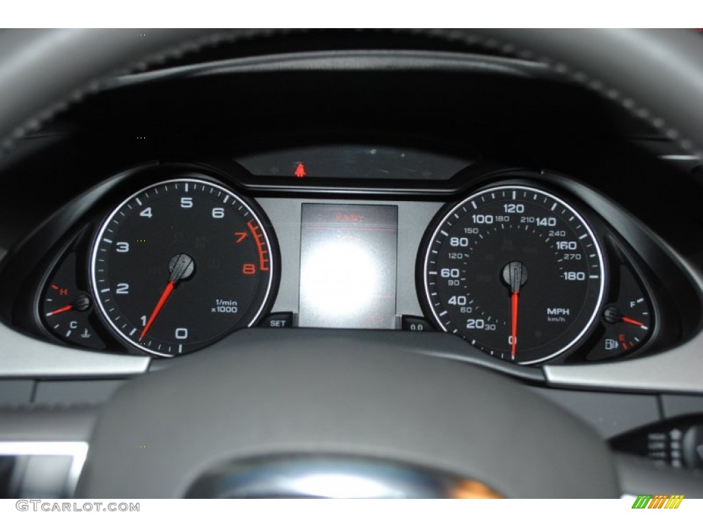 2011 Audi A4 2.0T quattro Sedan Gauges Photo #81115004