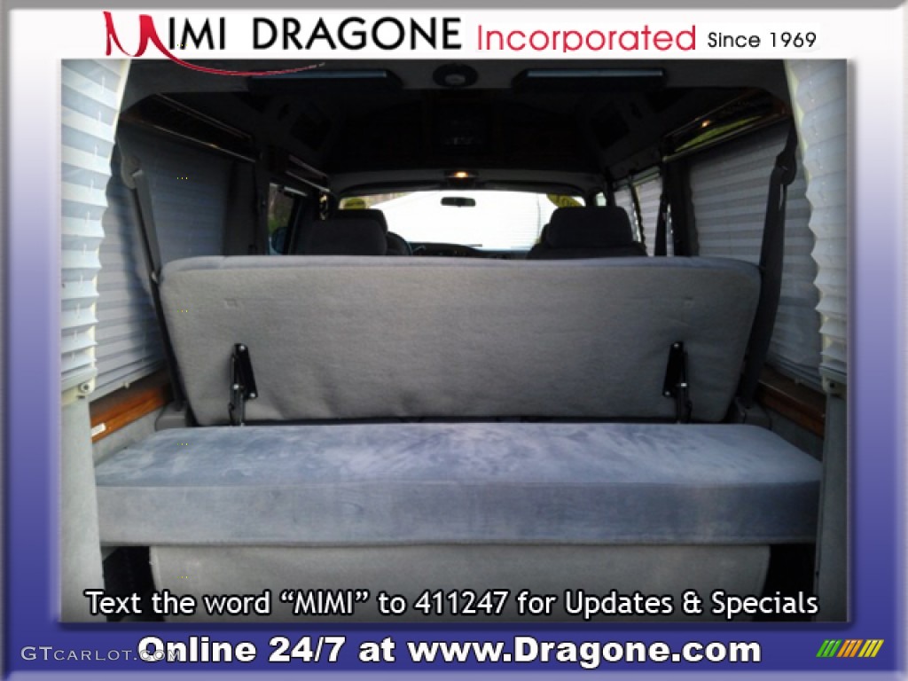2001 Ram Van 1500 Passenger Conversion - Black / Dark Slate Gray photo #12