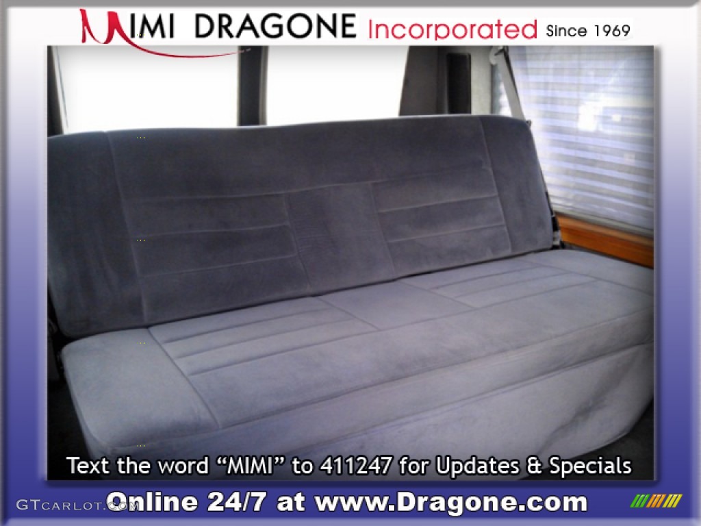 2001 Ram Van 1500 Passenger Conversion - Black / Dark Slate Gray photo #13