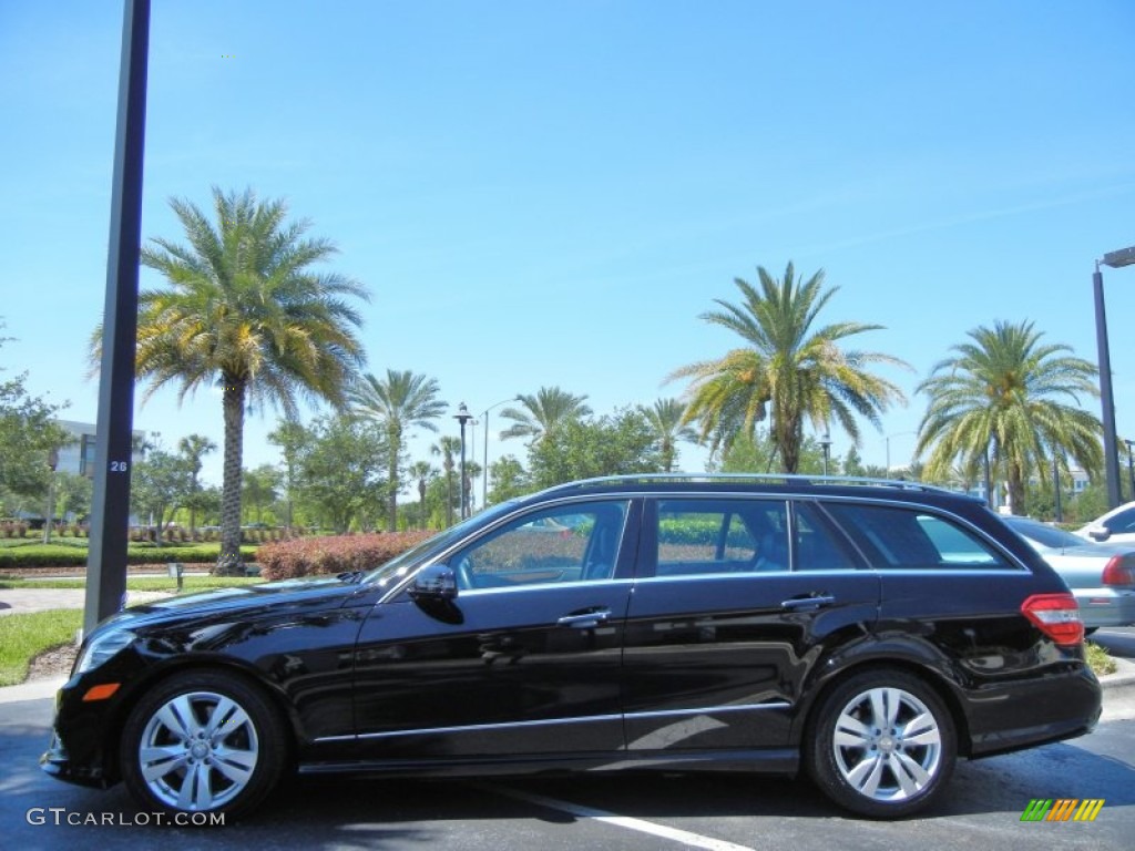 Black 2011 Mercedes-Benz E 350 4Matic Wagon Exterior Photo #81115874