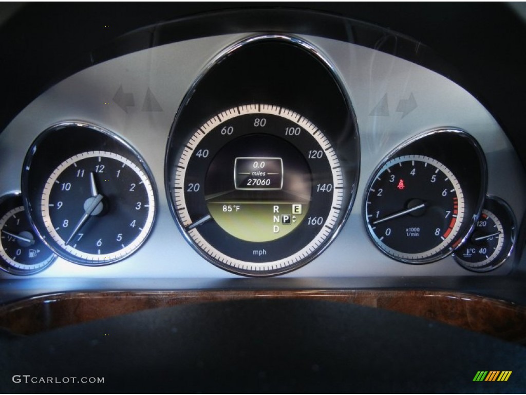 2011 Mercedes-Benz E 350 4Matic Wagon Gauges Photo #81116291