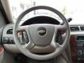Light Titanium/Dark Titanium 2012 Chevrolet Suburban LT Steering Wheel
