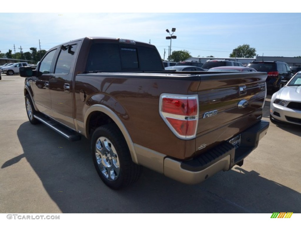 2011 F150 Lariat SuperCrew - Golden Bronze Metallic / Pale Adobe photo #3