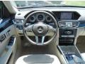 Silk Beige/Espresso Brown 2014 Mercedes-Benz E 350 4Matic Sport Sedan Dashboard