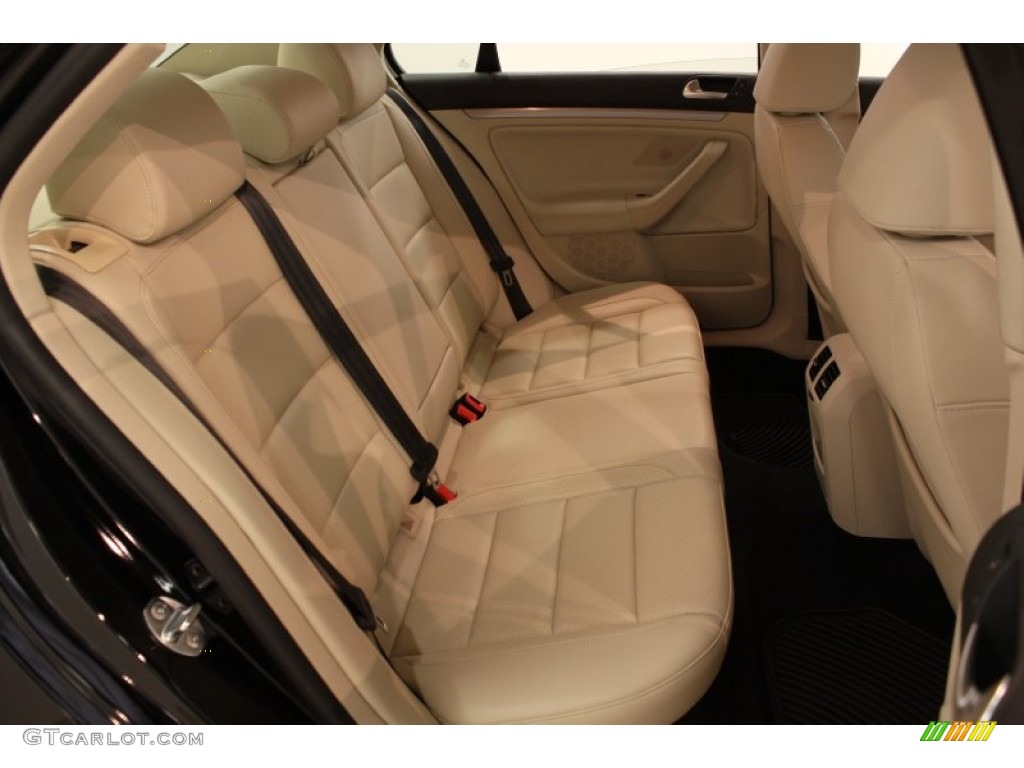 2010 Jetta Limited Edition Sedan - Black / Cornsilk Beige photo #12