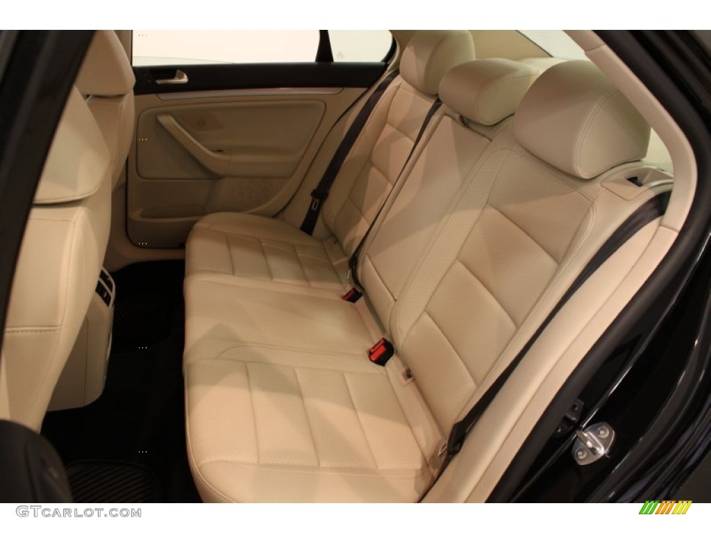 2010 Jetta Limited Edition Sedan - Black / Cornsilk Beige photo #13