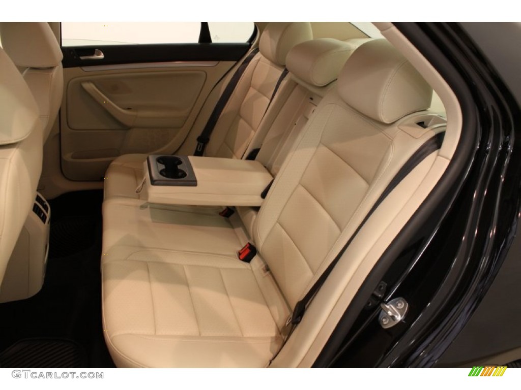 2010 Jetta Limited Edition Sedan - Black / Cornsilk Beige photo #14