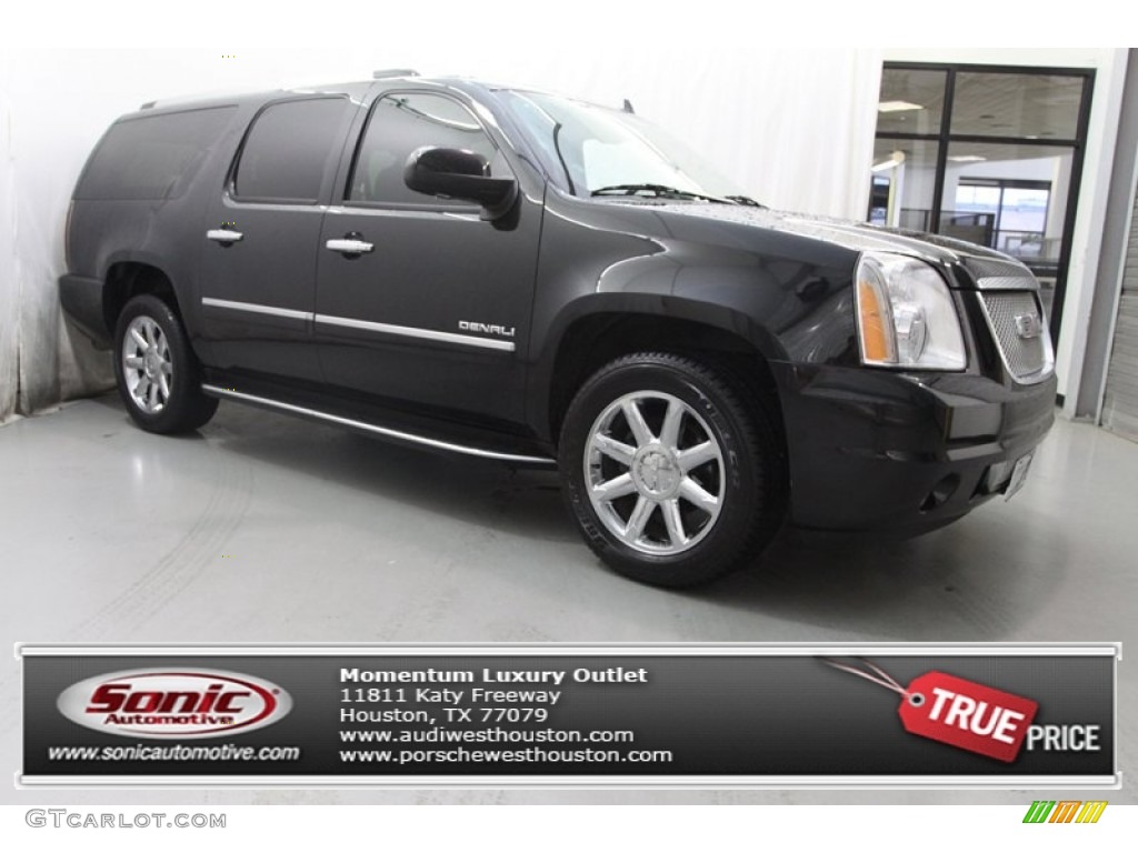 2011 Yukon XL Denali - Carbon Black Metallic / Ebony photo #1