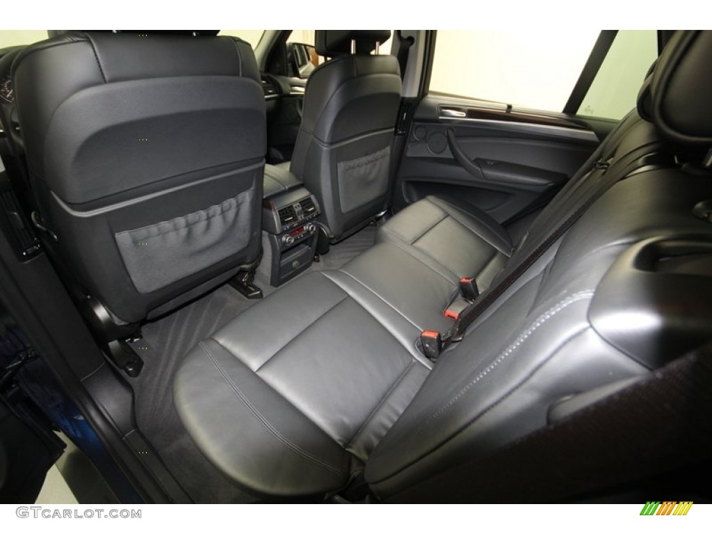 Black Interior 2011 BMW X5 xDrive 50i Photo #81118405