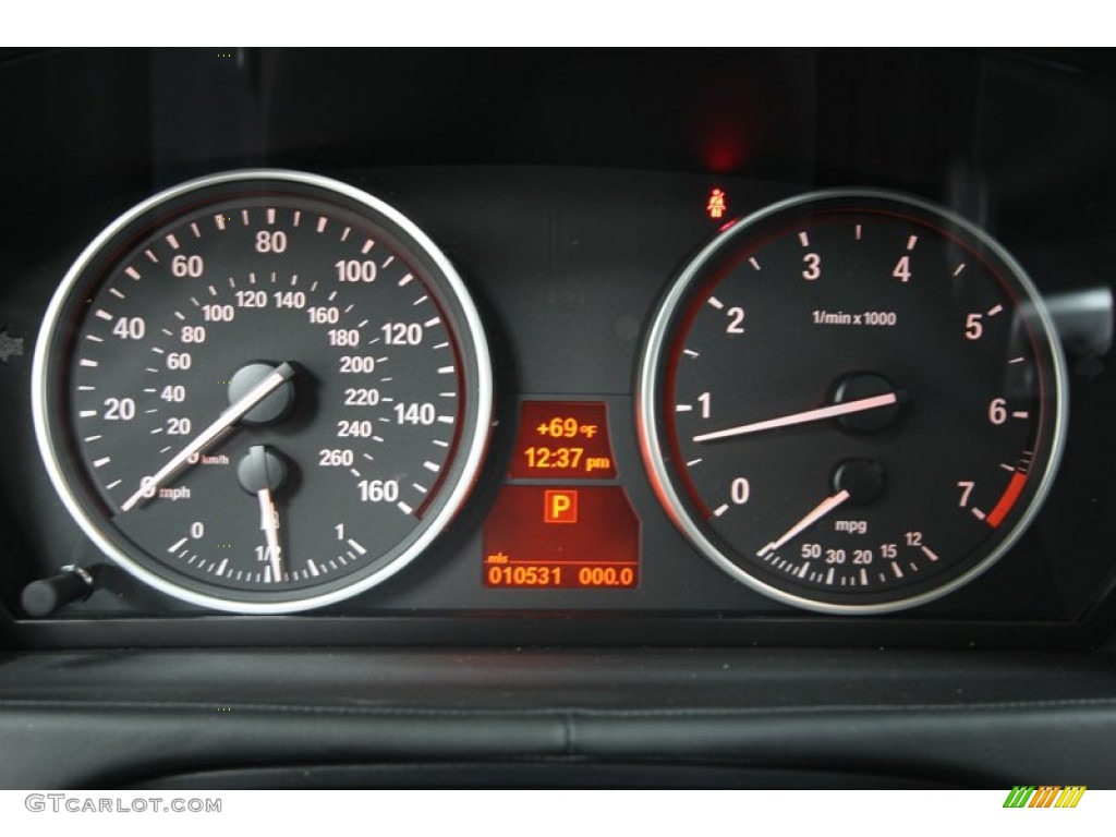 2011 BMW X5 xDrive 50i Gauges Photo #81118771