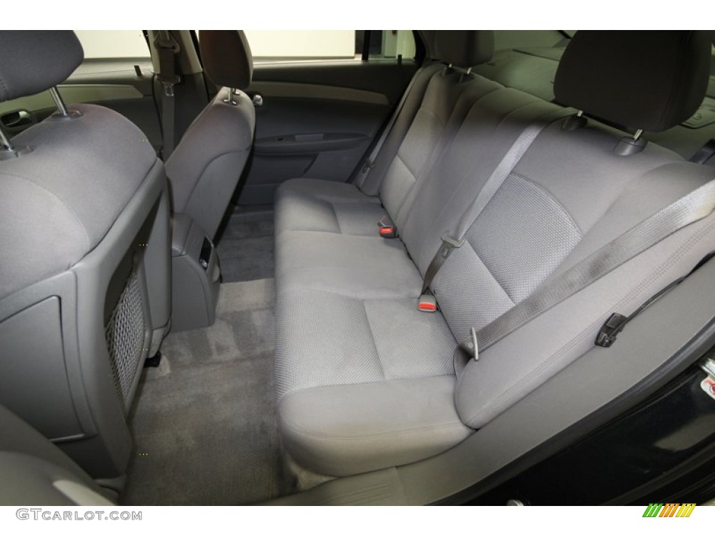 2009 Chevrolet Malibu LS Sedan Rear Seat Photo #81119063