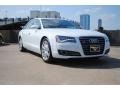 Glacier White Metallic - A8 L TDI quattro Photo No. 1