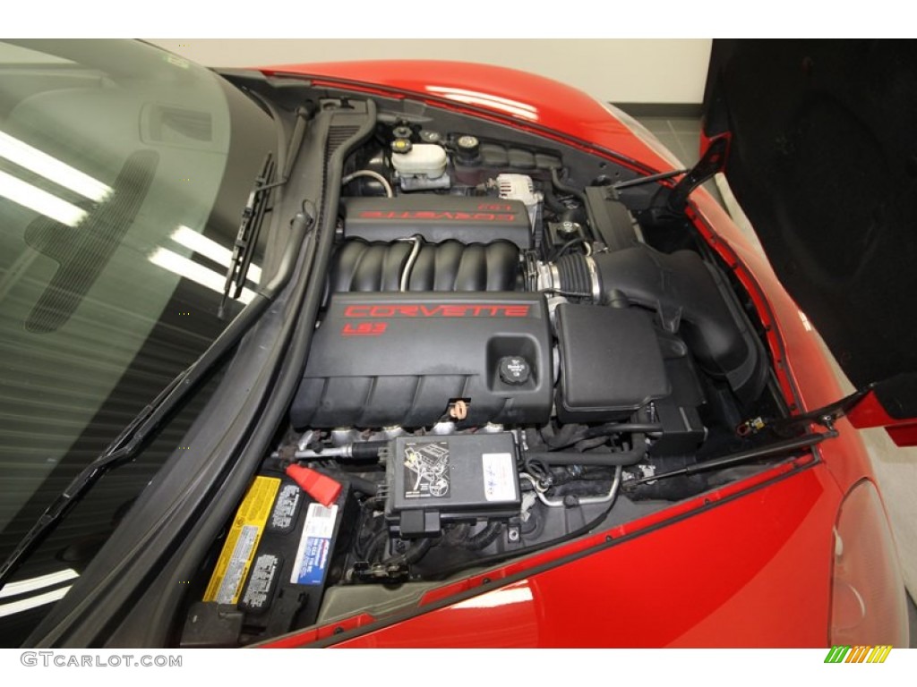 2008 Chevrolet Corvette Coupe 6.2 Liter OHV 16-Valve LS3 V8 Engine Photo #81120247