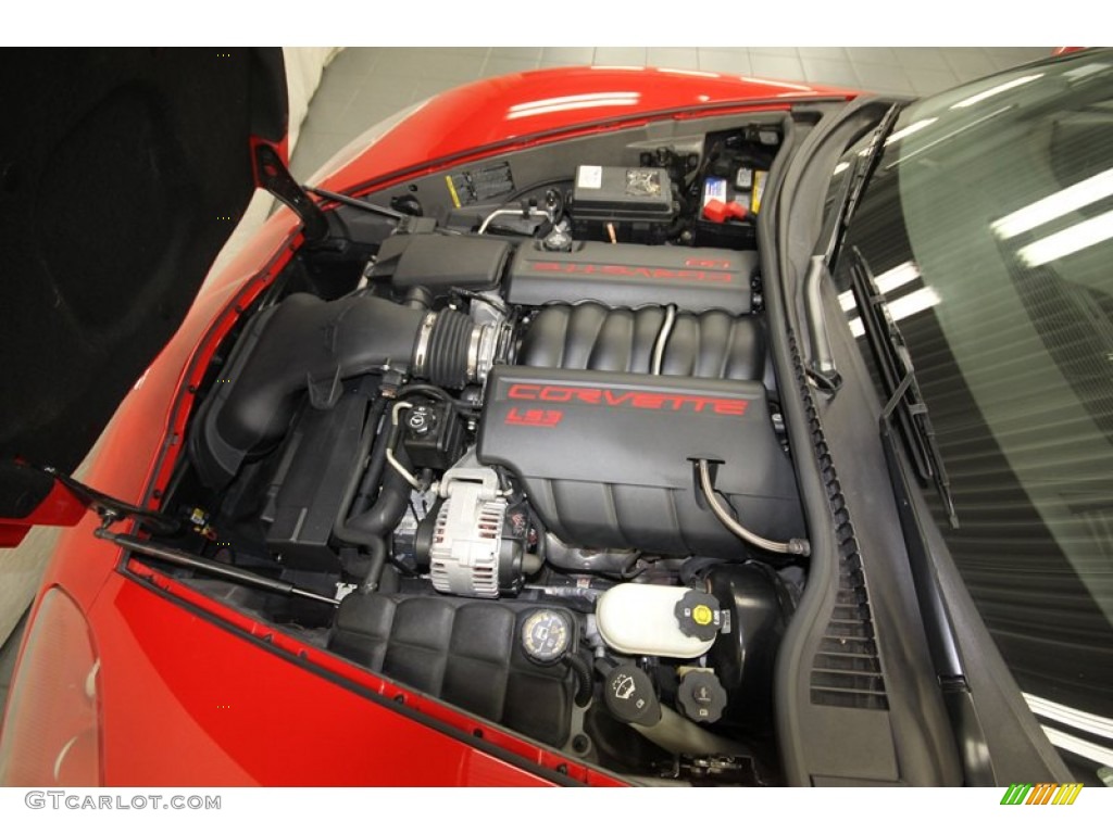 2008 Chevrolet Corvette Coupe 6.2 Liter OHV 16-Valve LS3 V8 Engine Photo #81120276