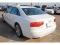 Glacier White Metallic - A8 L 4.0T quattro Photo No. 5