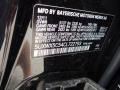 475: Black Sapphire Metallic 2012 BMW X3 xDrive 28i Color Code