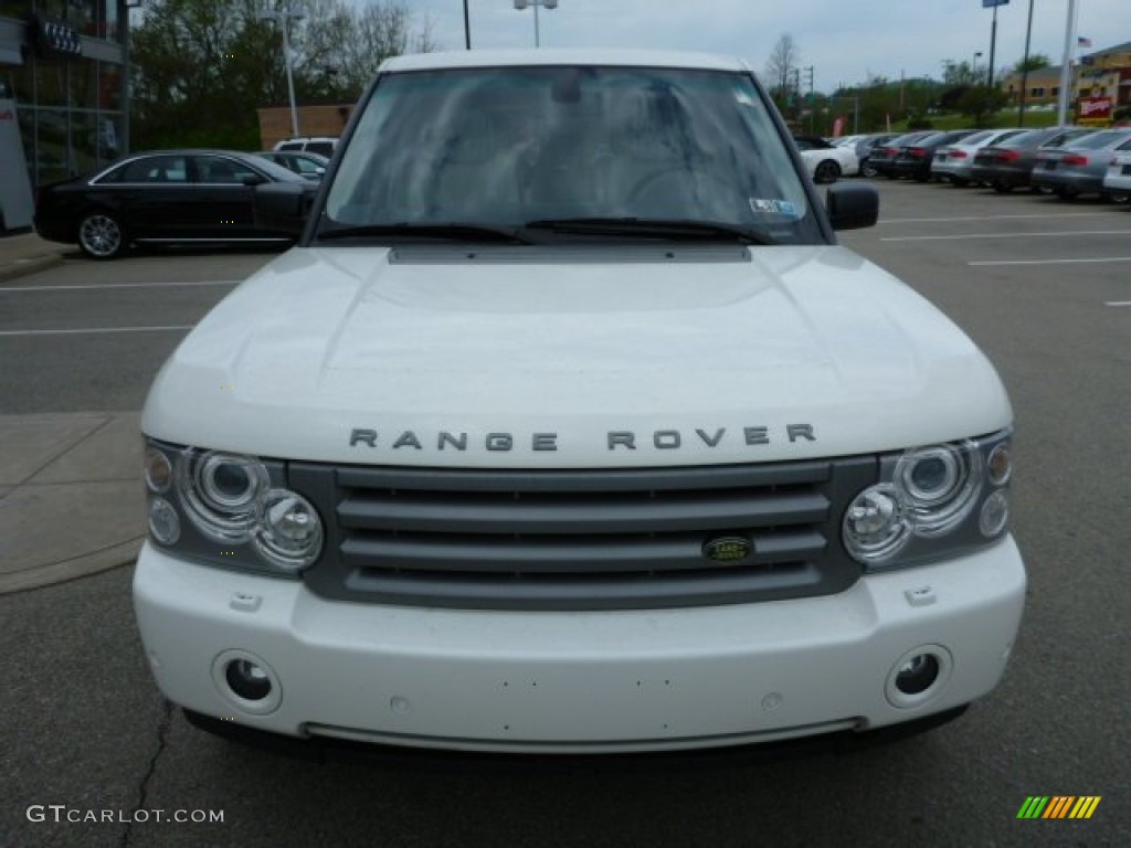 2007 Range Rover Supercharged - Chawton White / Ivory/Black photo #8