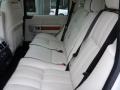 2007 Land Rover Range Rover Ivory/Black Interior Rear Seat Photo