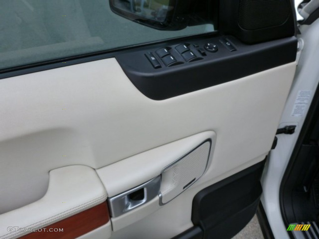 2007 Range Rover Supercharged - Chawton White / Ivory/Black photo #14