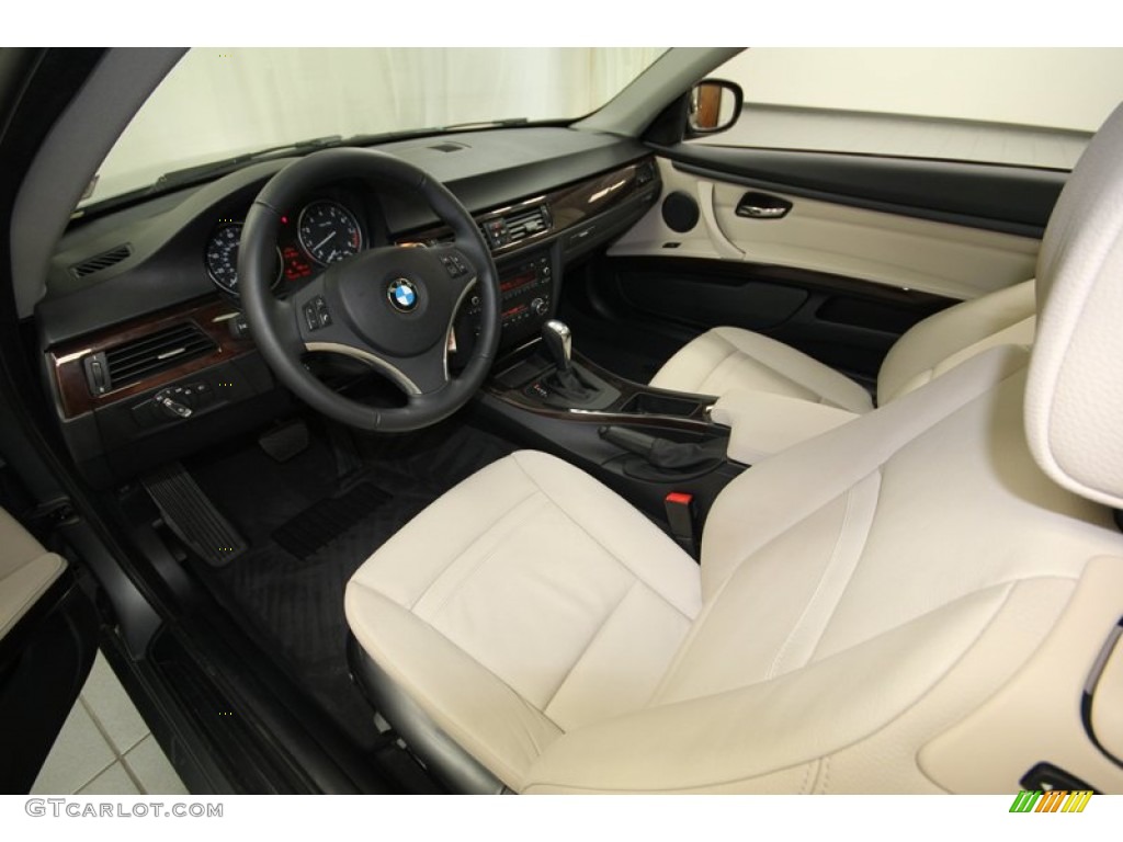 Cream Beige Interior 2012 BMW 3 Series 328i Coupe Photo #81122015