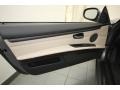 Cream Beige 2012 BMW 3 Series 328i Coupe Door Panel