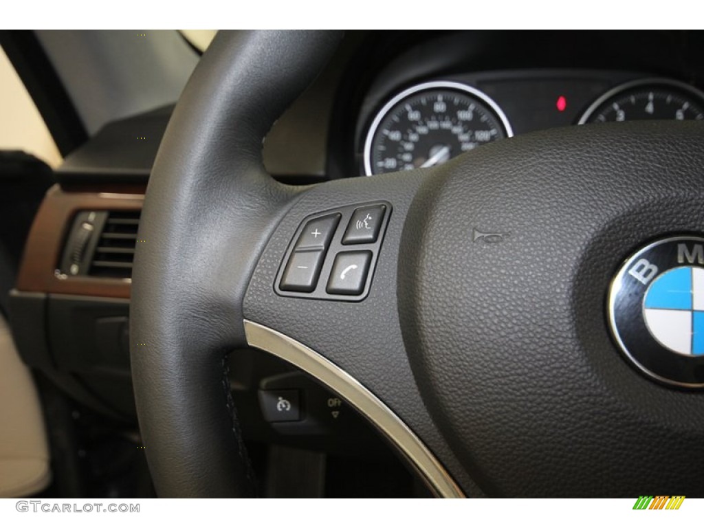 2012 3 Series 328i Coupe - Space Grey Metallic / Cream Beige photo #24