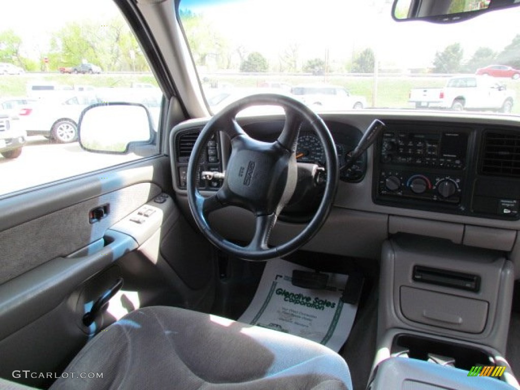 1999 Sierra 1500 SLE Extended Cab 4x4 - Summit White / Oak photo #8