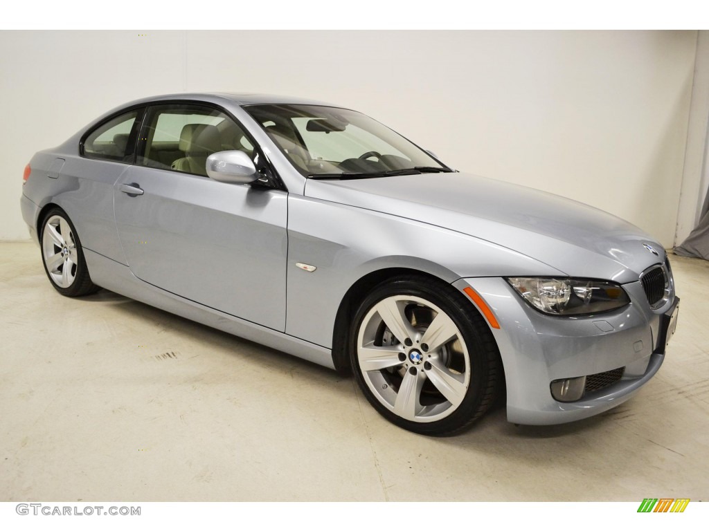 2010 3 Series 335i Coupe - Blue Water Metallic / Cream Beige photo #2