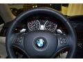 Cream Beige Steering Wheel Photo for 2010 BMW 3 Series #81123944