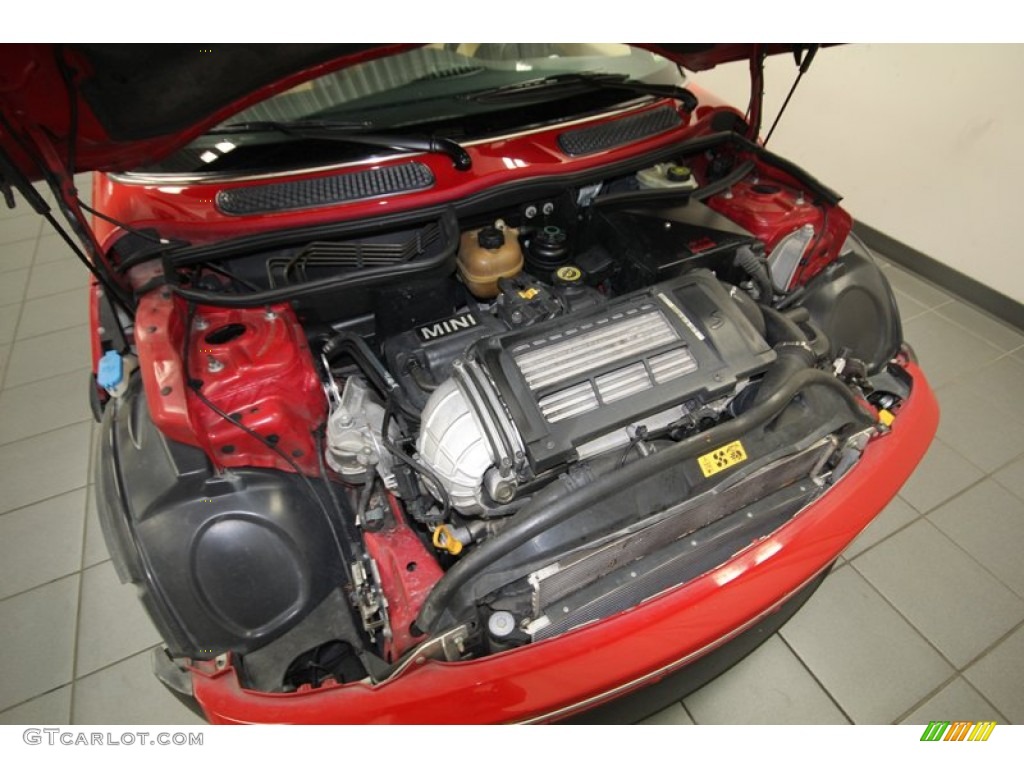 2005 Mini Cooper S Hardtop 1.6 Liter Supercharged SOHC 16-Valve 4 Cylinder Engine Photo #81124085