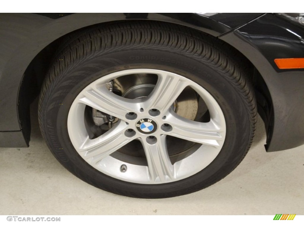 2013 3 Series 328i Sedan - Jet Black / Venetian Beige photo #3