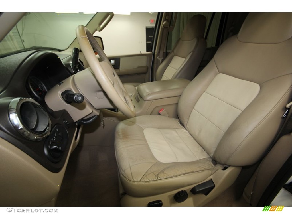 Medium Parchment Interior 2005 Ford Expedition Eddie Bauer Photo #81124889