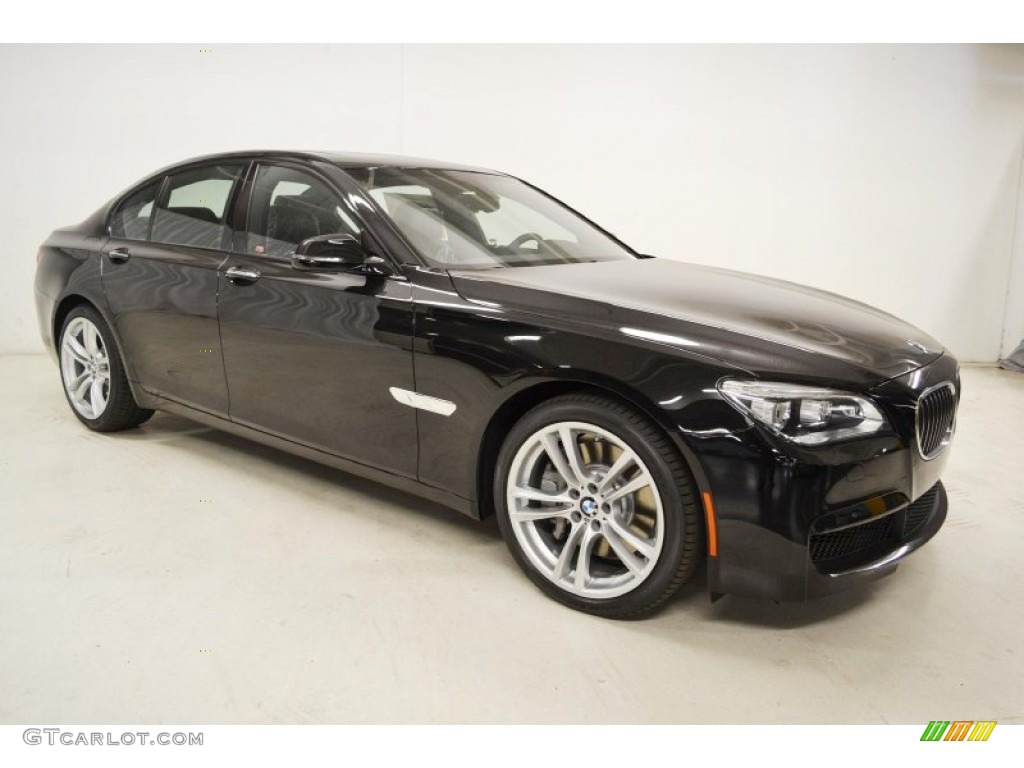 Jet Black 2013 BMW 7 Series 750i Sedan Exterior Photo #81125270