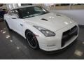 Pearl White 2013 Nissan GT-R Black Edition Exterior
