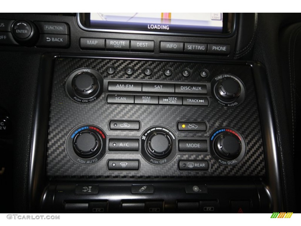 2013 Nissan GT-R Black Edition Controls Photo #81125966