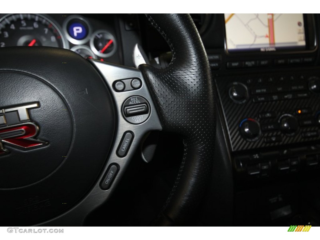 2013 Nissan GT-R Black Edition Controls Photo #81125984