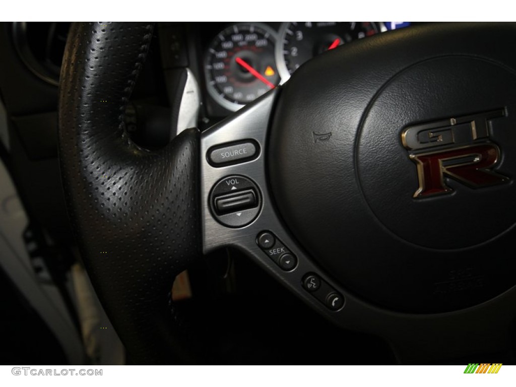 2013 Nissan GT-R Black Edition Controls Photo #81125987