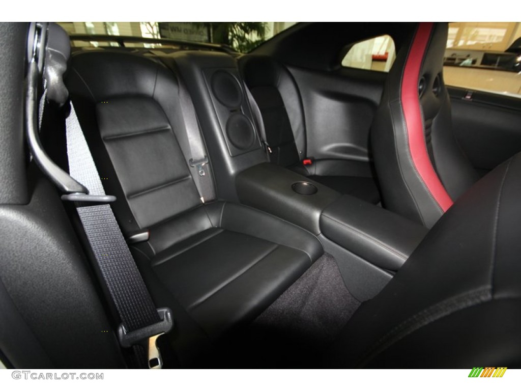 2013 Nissan GT-R Black Edition Rear Seat Photos