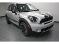 2013 Crystal Silver Metallic Mini Cooper S Countryman  photo #1