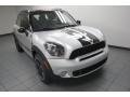 2013 Crystal Silver Metallic Mini Cooper S Countryman  photo #5