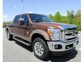 Golden Bronze Metallic 2011 Ford F250 Super Duty Lariat Crew Cab 4x4 Exterior