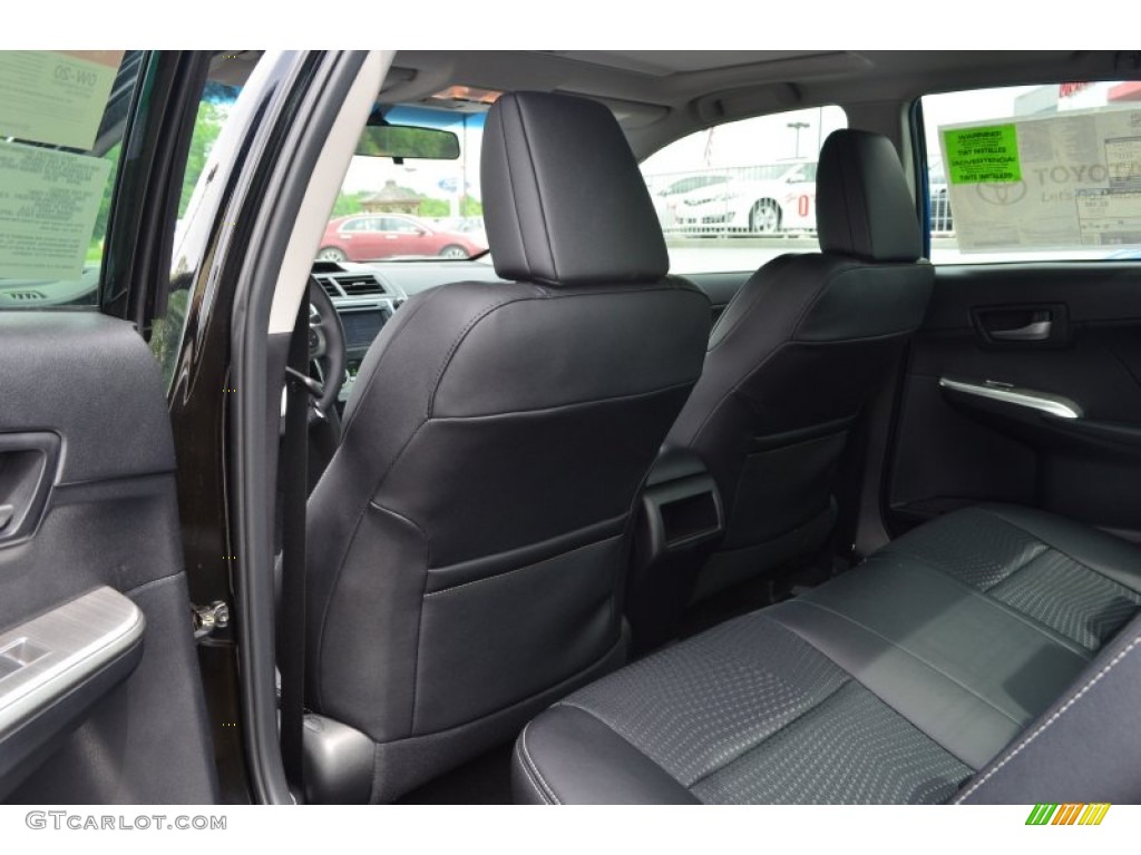 2013 Camry SE - Attitude Black Metallic / Black photo #7