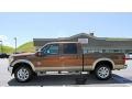 2011 Golden Bronze Metallic Ford F250 Super Duty Lariat Crew Cab 4x4  photo #6