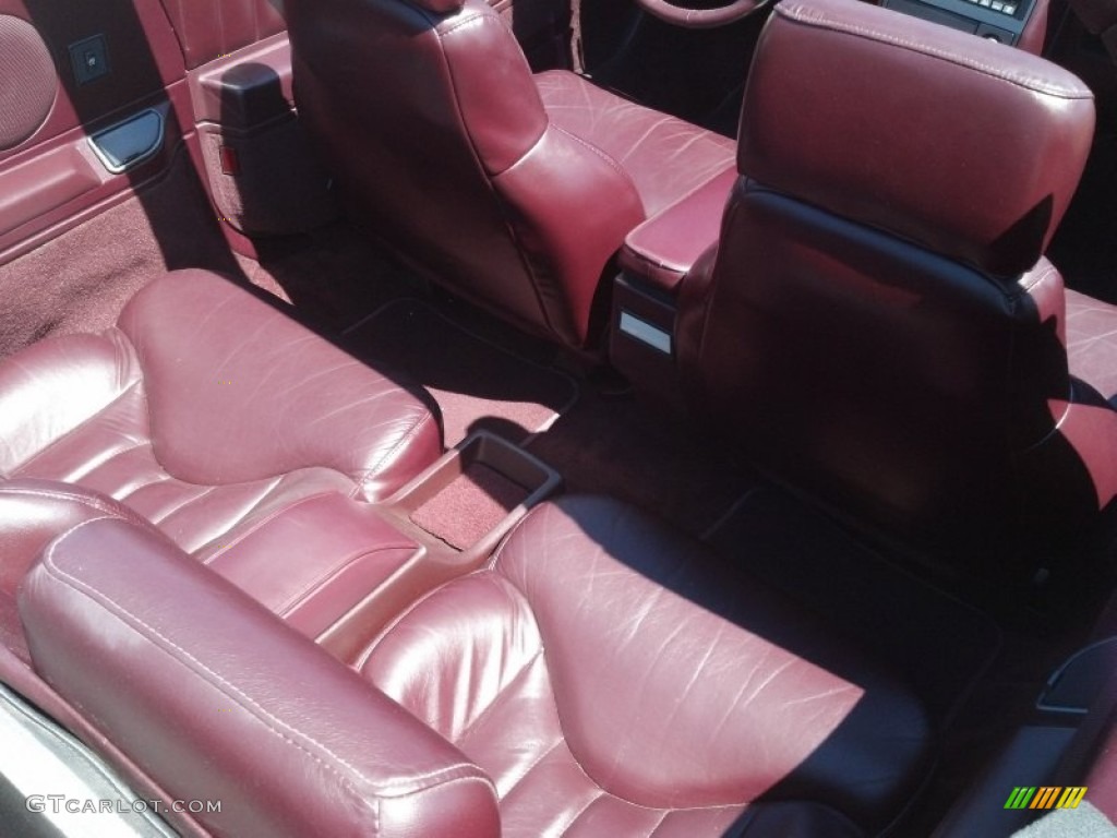 1994 Oldsmobile Cutlass Supreme Convertible Rear Seat Photo #81128368