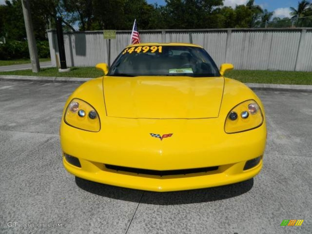 2012 Corvette Coupe - Velocity Yellow / Ebony photo #8